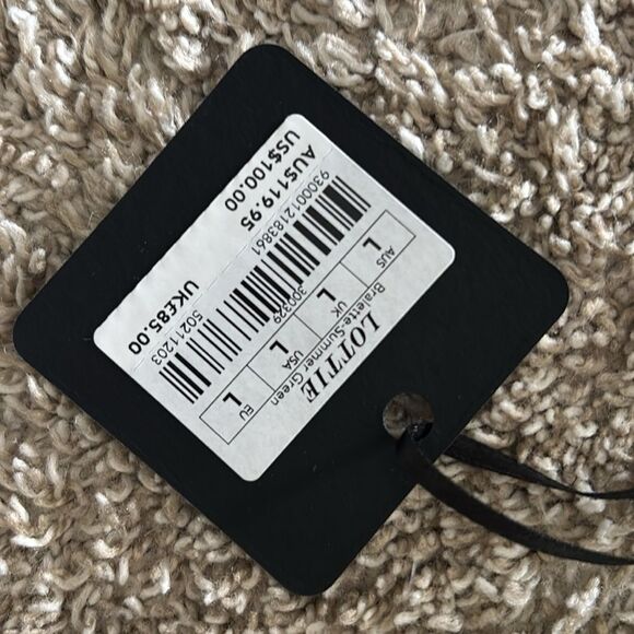 NWT Honey Birdette LOTTIE Neon Green & Pink Floral Berry L Bralette - Picture 3 of 3